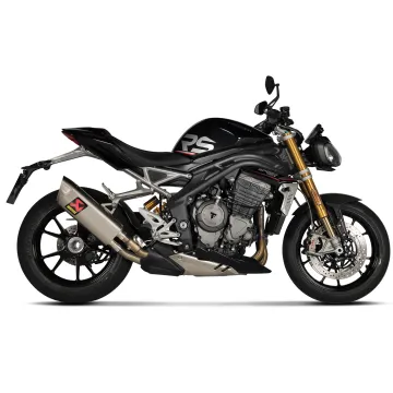 Escape Akrapovic Triumph Speed Triple 1200 RS - RR 2021-2024 Titanio S-T12SO5-HAPXLT - vista 1