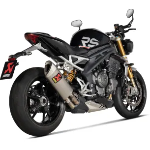 Escape Akrapovic Triumph Speed Triple 1200 RS - RR 2021-2024 Titanio S-T12SO5-HAPXLT - vista 1 2
