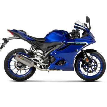 Escape completo Akrapovic Yamaha R125 2021-2026 Racing Line Titanio S-Y125R11-HZT - vista 1