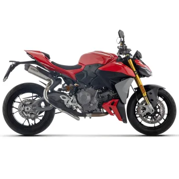 Escapes Arrow Ducati Streetfighter V2 - S 2025-2026 Round Sil copa Carbono 77004PR - vista 1