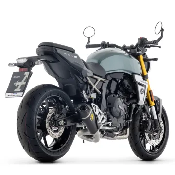 Escape completo Arrow Suzuki GSX-8T - GSX-8TT 2025-2026 Works Racing 71979PKN+71079CC - vista 2