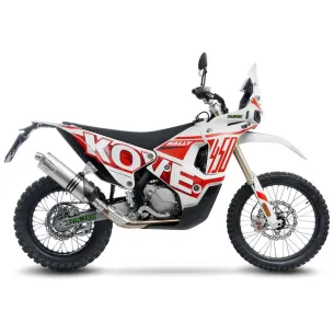 Escape Leovince Kove 450 RALLY 2023-2024 LV One EVO Inox 14449E - vista 1