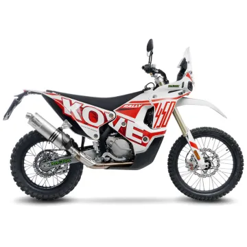 Escape Leovince Kove 450 RALLY 2023-2024 LV One EVO Inox 14449E - vista 1