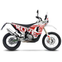 Escape Leovince Kove 450 RALLY 2023-2024 LV One EVO Inox 14449E - vista 1