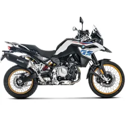 Escape Akrapovic BMW F 750 GS 2021-2024 Titanio copa Carbono S-B9SO3-HFBFCTBL/1 - vista 3