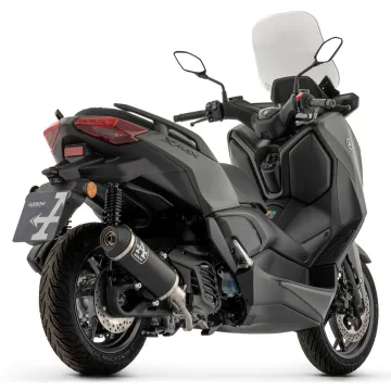 Escape completo Yamaha Xmax 125 2025-2026 Arrow Urban Aluminio Dark 53057ANN - vista 2