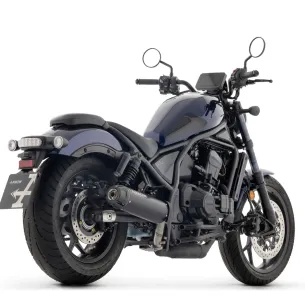 Escape Honda CMX 1100 Rebel 2021-2024 Arrow Rebel Inox Dark 74517RB - vista 1 2