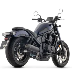 Escape Honda CMX 1100 Rebel 2021-2024 Arrow Rebel Inox Dark 74517RB - vista 2