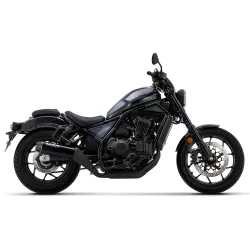 Escape Honda CMX 1100 Rebel 2021-2024 Arrow Rebel Inox Dark copa Carbono 74511RB - vista 1