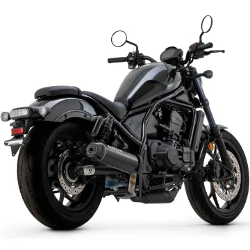 Escape Honda CMX 1100 Rebel 2021-2024 Arrow Rebel Inox Dark copa Carbono 74511RB - vista 2
