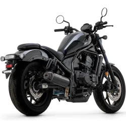 Escape Honda CMX 1100 Rebel 2021-2024 Arrow Rebel Inox Dark copa Carbono 74511RB - vista 2