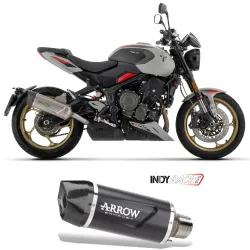Escape Arrow Triumph Trident 800 2026-2027 Indy Race EVO Dark 77513AKN - vista 1
