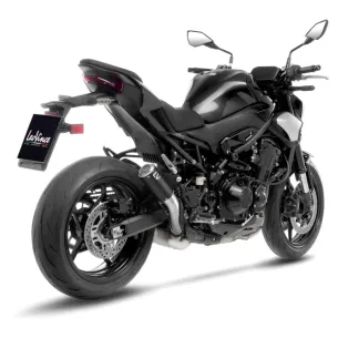 Escape Leovince Kawasaki Z900 2025-2026 LV Corsa Black 15402SB - vista 1 2
