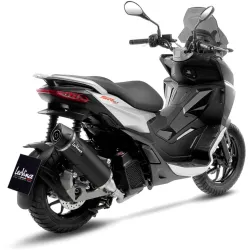 Escape completo Leovince Aprilia SR GT 125 2022-2024 Nero 14084K - vista 1