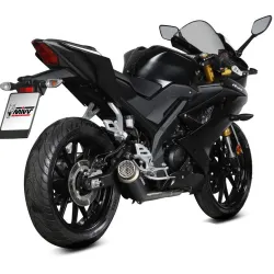 Escape completo Yamaha MT-125 2025-2026 MIVV GP PRO Black Y.067.LXBP - vista 2