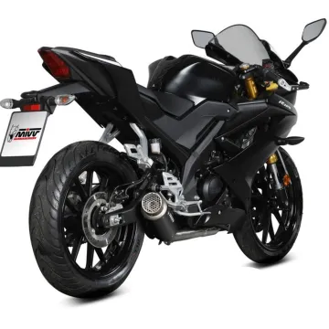 Escape completo Yamaha MT-125 2025-2026 MIVV GP PRO Black Y.067.LXBP - vista 2