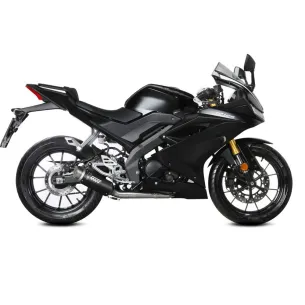 Escape completo Yamaha MT-125 2025-2026 MIVV GP PRO Black Y.067.LXBP - vista 1