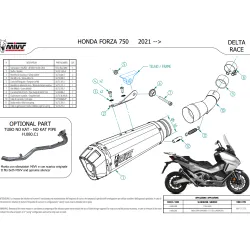 Escape Honda Forza 750 2025-2026 MIVV Delta Race H.080.LDR - vista 5