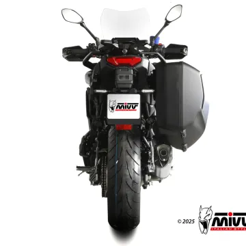 Escape completo Yamaha Tracer 9 - GT+ 2025-2026 MIVV Delta Race Y.081.LDRX - Y.081.LDRB + ACC.099.A1 + ACC.101.0 - vista 2