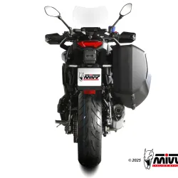 Escape completo Yamaha Tracer 9 - GT+ 2025-2026 MIVV Delta Race Y.081.LDRX - Y.081.LDRB + ACC.099.A1 + ACC.101.0 - vista 2