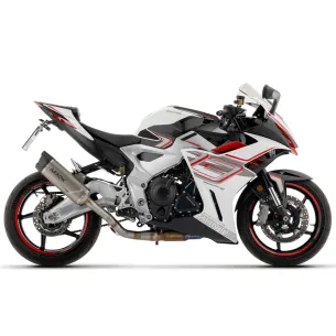copy of Escape Arrow Zontes ZT703-F 2025-2026 Indy Race EVO Dark Aluminio 72670AKN - vista 1