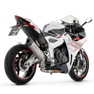 copy of Escape Arrow Zontes ZT703-F 2025-2026 Indy Race EVO Dark Aluminio 72670AKN - vista 2