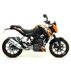 Escape Arrow KTM Duke 125 2011-2016 Street Thunder Aluminio copa Carbono - vista 1 Escape Arrow KTM Duke 125 2011-2016 Street Thunder Aluminio copa Carbono - vista 1