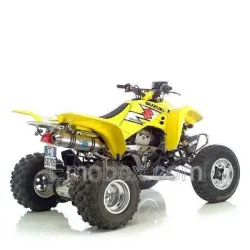 Escape LeoVince X3 Kawasaki KFX 400 2003-2006 Oval Aluminio 3914E - vista 1